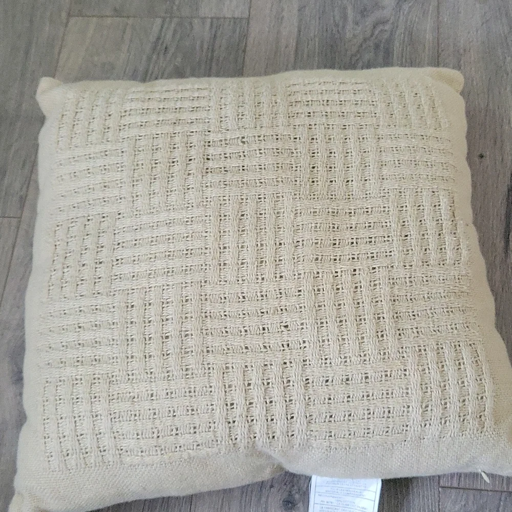 EUC Cream pillow